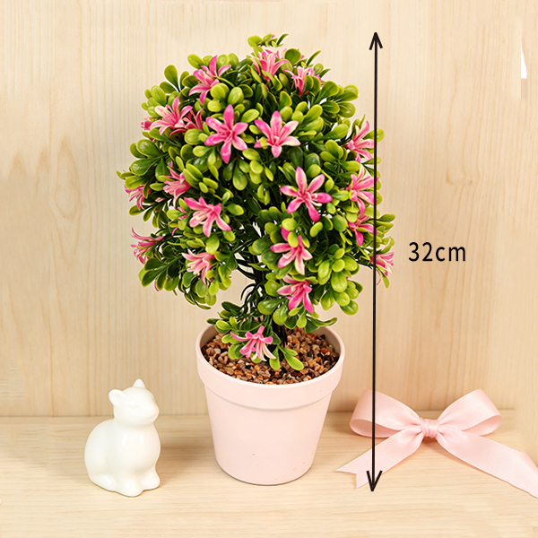 M219 Artificial Flower Bonsai Mixed Colors Plastic 105060008