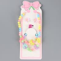 LW彩色蝴蝶儿童首饰四件套 3