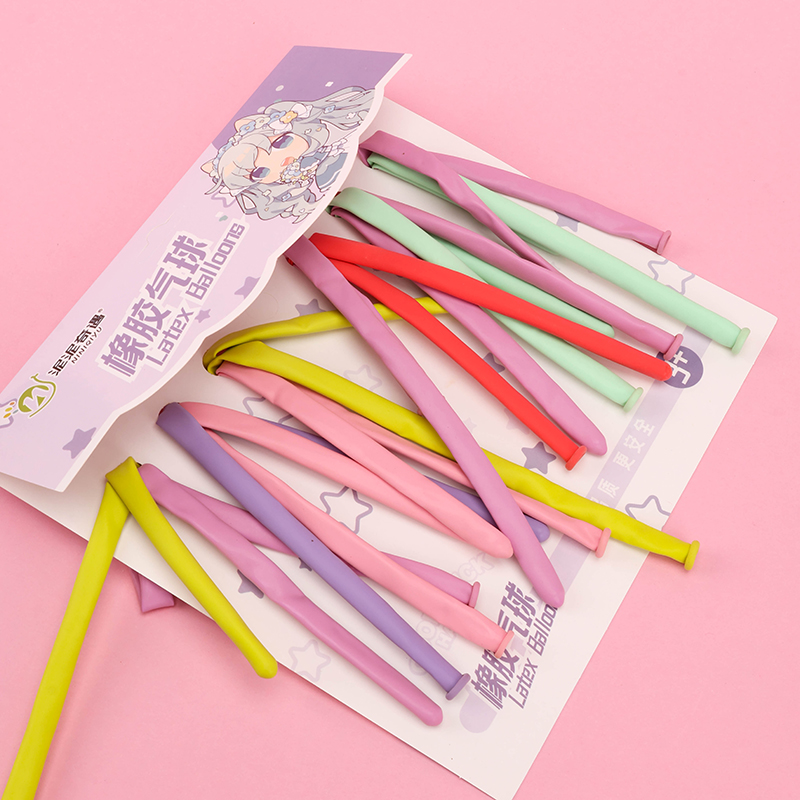 Nini Qiyu Card Pack Long Strip Balloon Plastic PP 2191100185