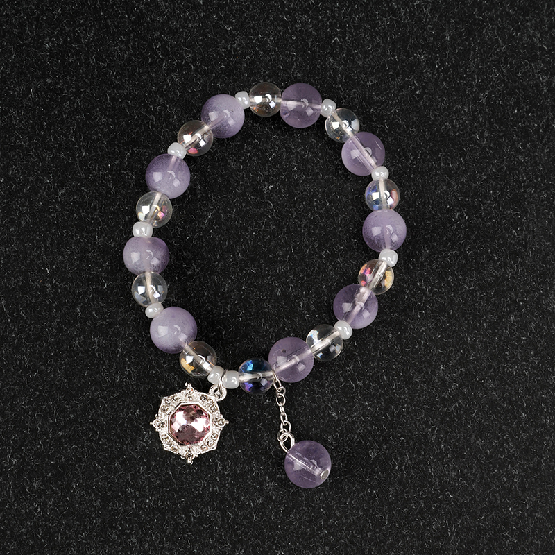 Clear Bead Zircon Bracelet Glass 4021001105