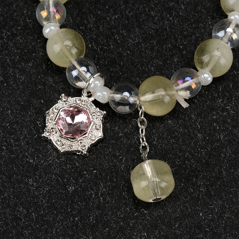 Clear Bead Zircon Bracelet Glass 4021001105