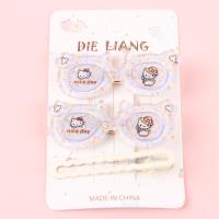 DL两个水晶眼镜猫压夹套装 5