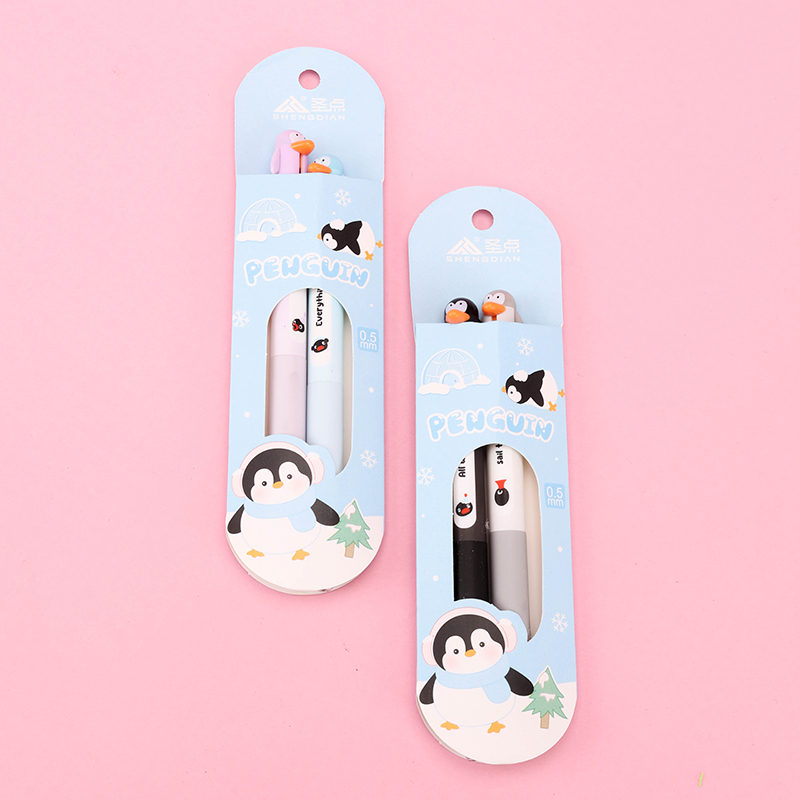 2-Pack Penguin Gel Pen
