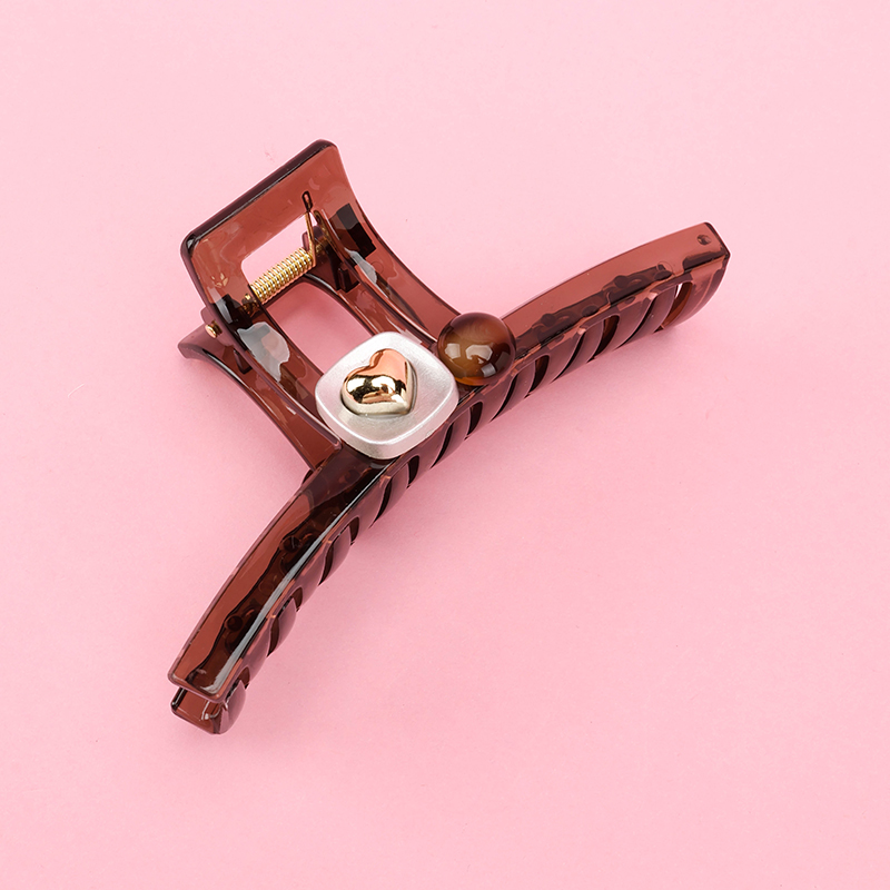 13 Cm Heart Large Hair Claw Clip 4011801178
