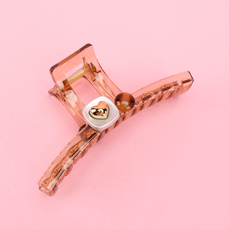 13 Cm Heart Large Hair Claw Clip 4011801178