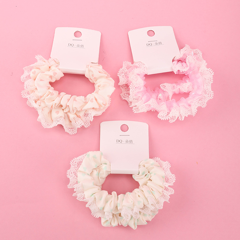 Two Colorful Polyester Lace Loops 4012101823