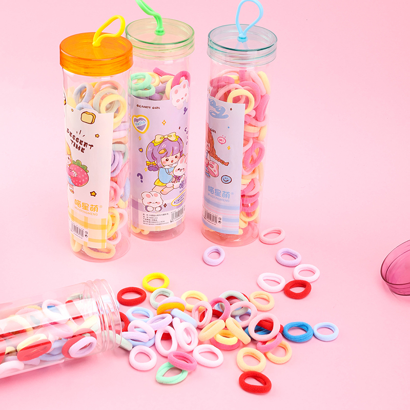 MXM-233 Portable Crystal Long Tube Towel Ring Hair Tie