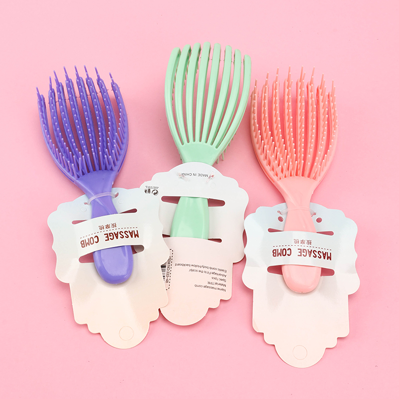 Small Shell Head Massage Comb