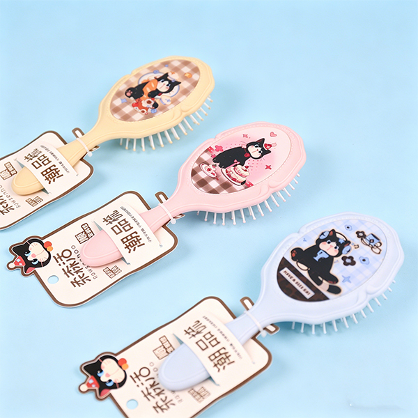 Cow Cat Embossed Air Cushion Comb