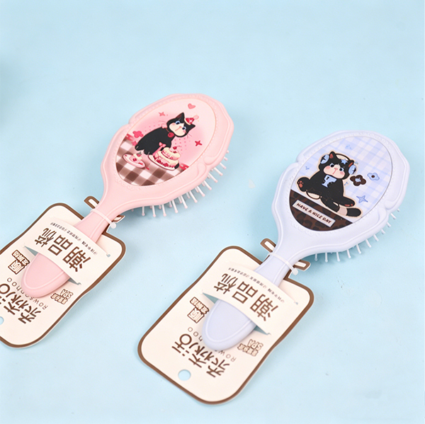 Cow Cat Embossed Air Cushion Comb