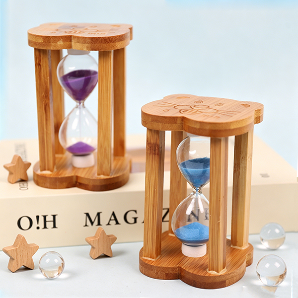 Bear Head Hourglass Ornament