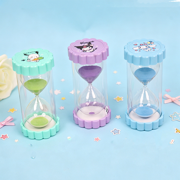 Glass Hourglass Ornament