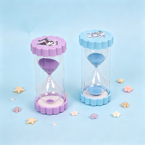 Glass Hourglass Ornament
