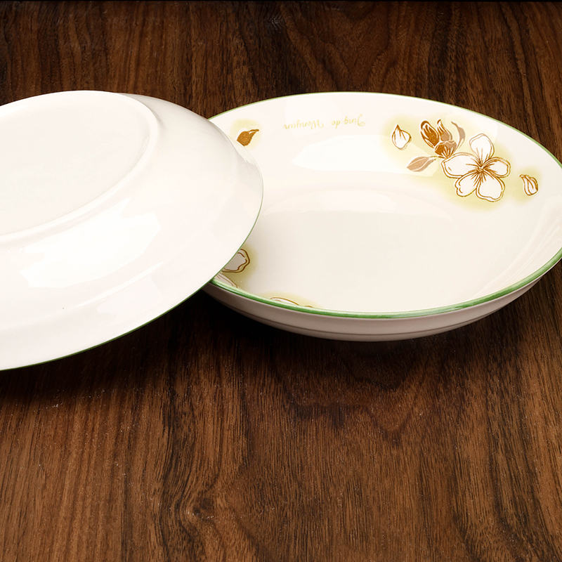 Gold Leaf 7 Inch Plate