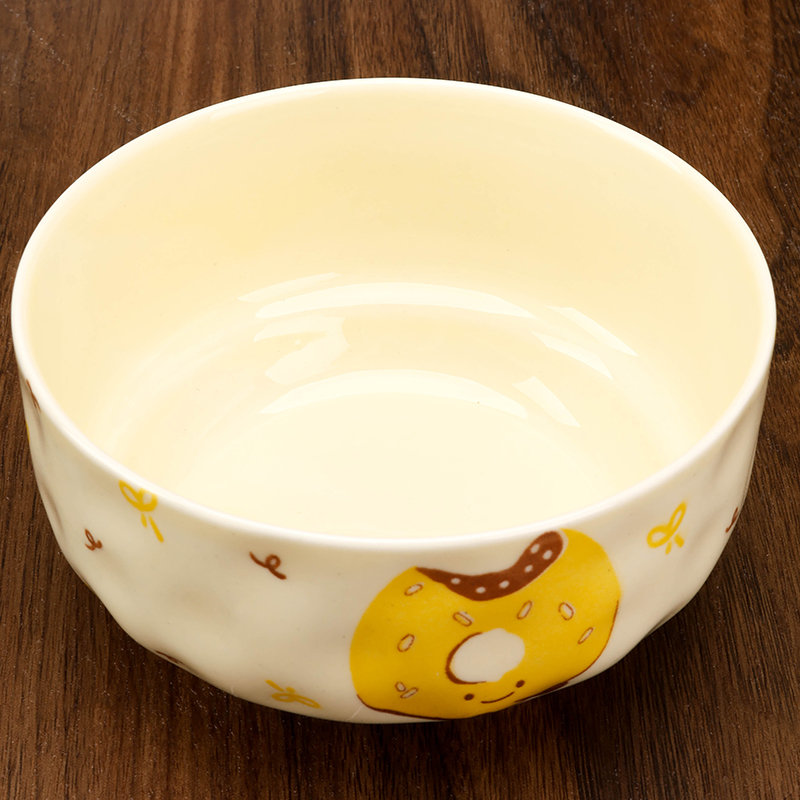 Hongjiada 4.7 Inch Hammer Pattern Bowl Ceramic 1200600815