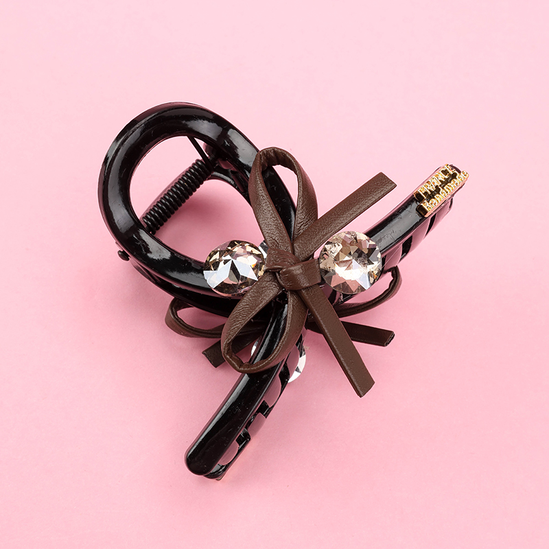 8 cm Bow Medium Hair Claw Clip