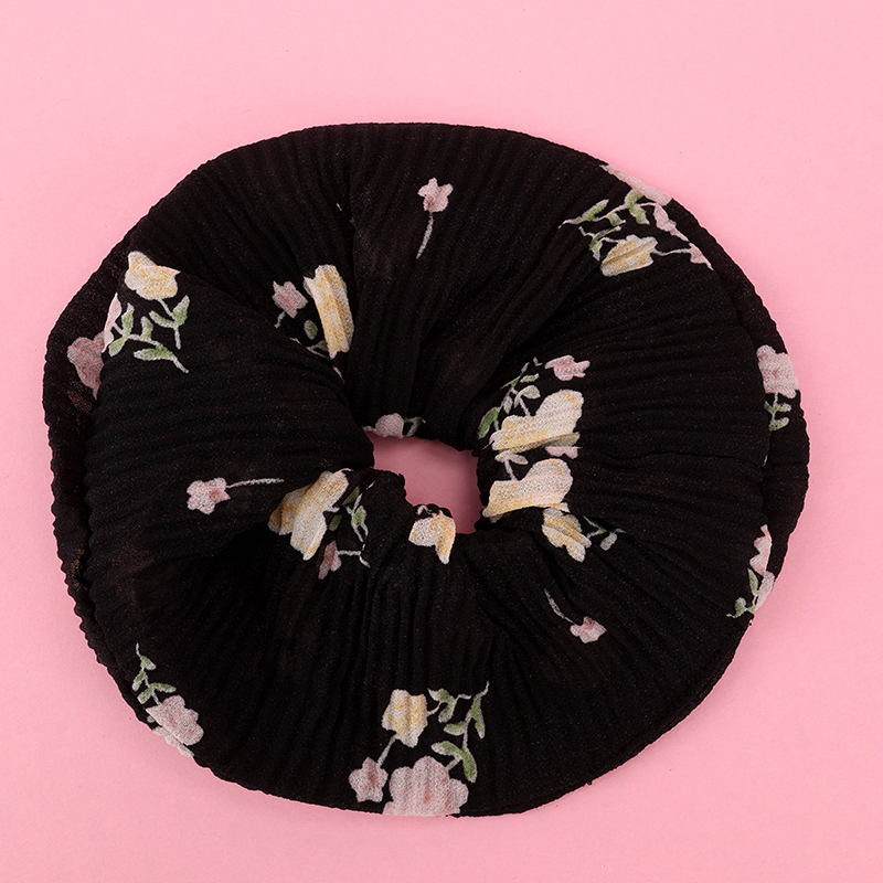 Mixed Colon Circle Polyester Hair Tie Random 4012101855