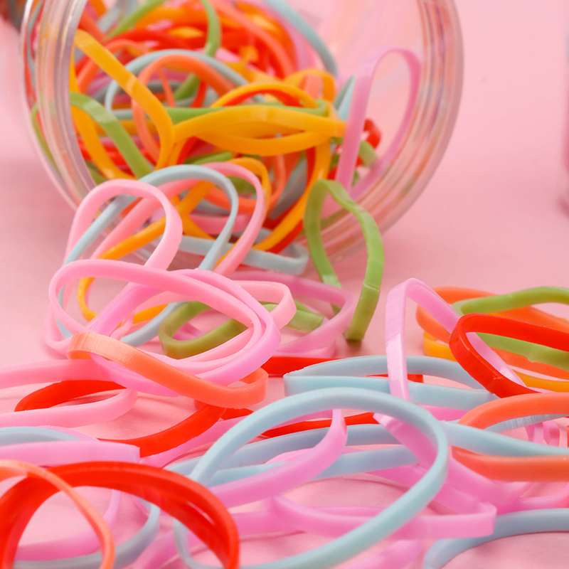 G15 Large Folding Ear Rabbit SBS Pull Hair Tie