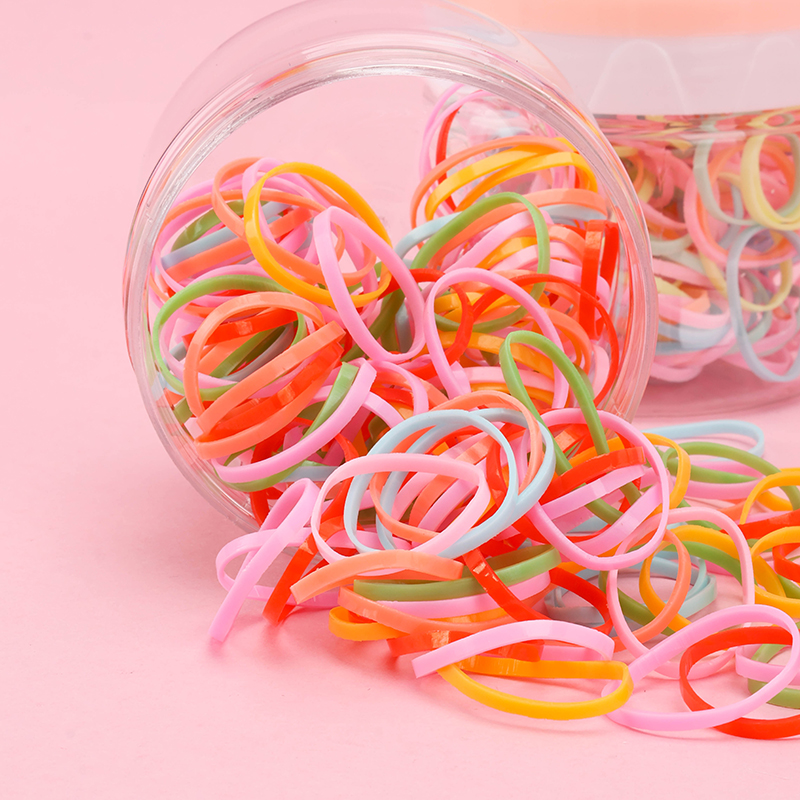 G15 Large Cream SBS Bottle Pull Hair Tie