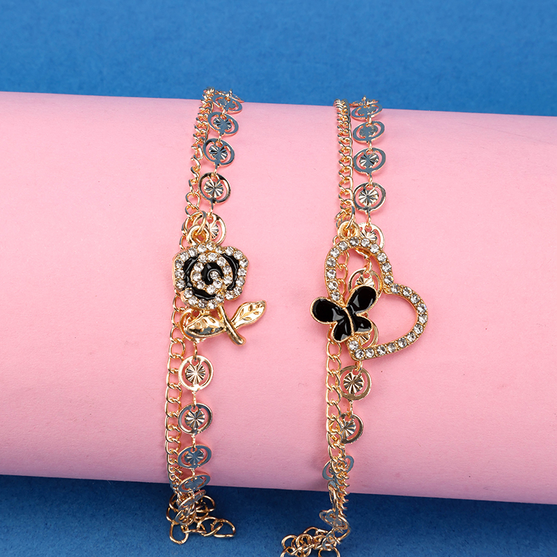 Double Sunflower Bracelet