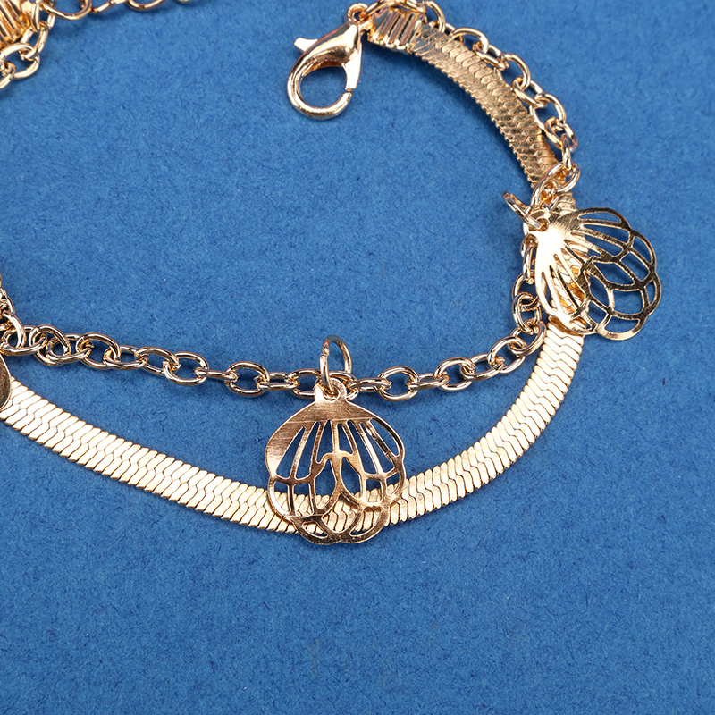 Double Leaf Bracelet