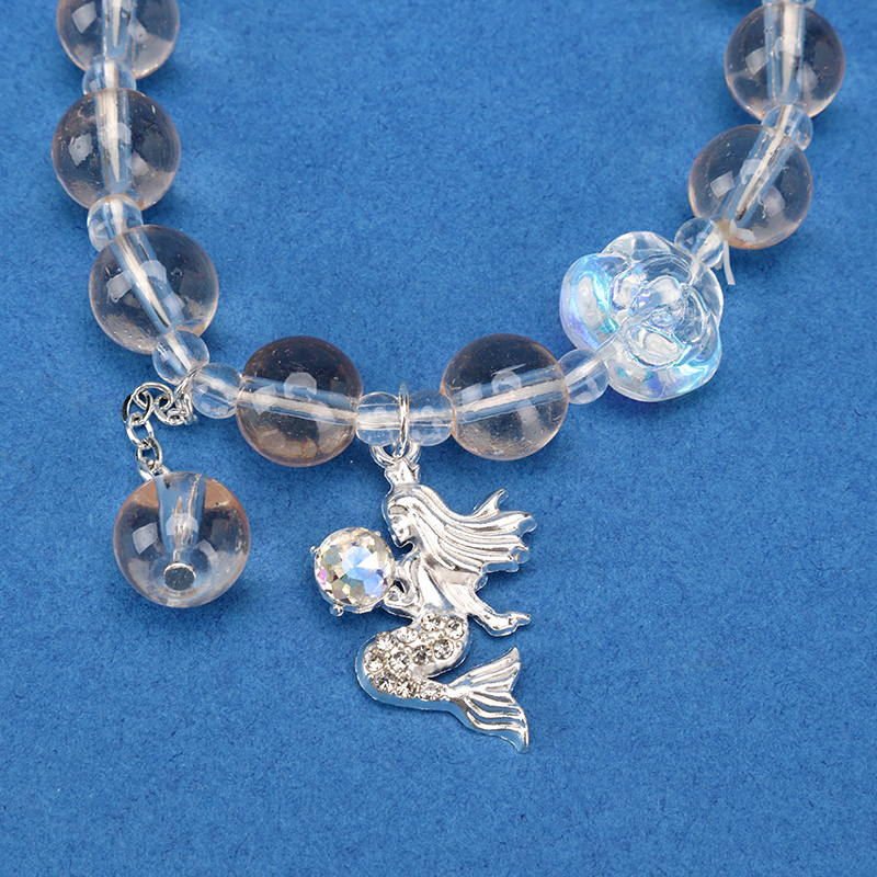 Mermaid Pendant Beaded Bracelet 4021001125