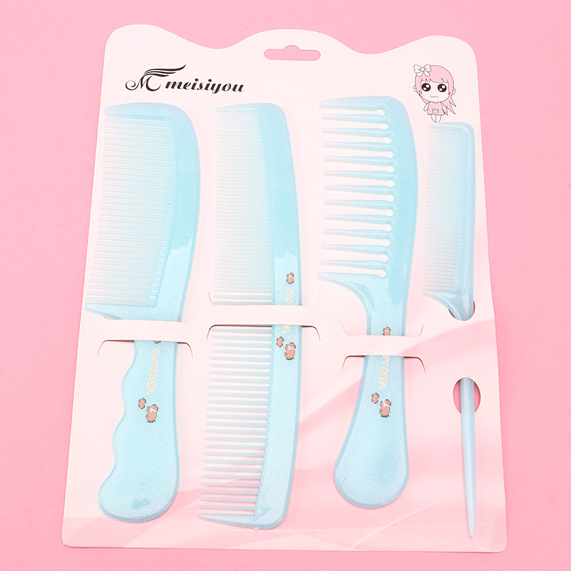 Colorful Glitter Comb Set