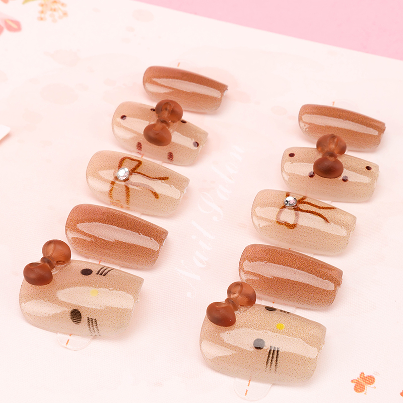 Cartoon Accessory False Nails