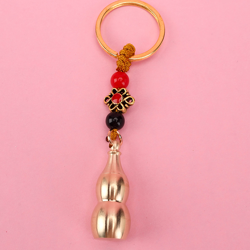 Alloy Gourd Woven Bag Charm
