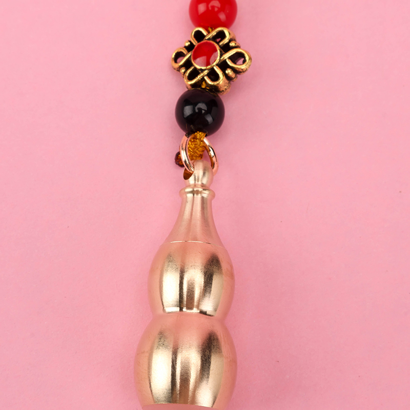Alloy Gourd Woven Bag Charm