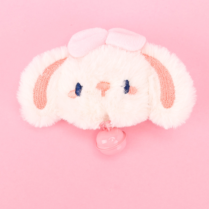 Cartoon Bowtie Plush Rabbit Bag Charm