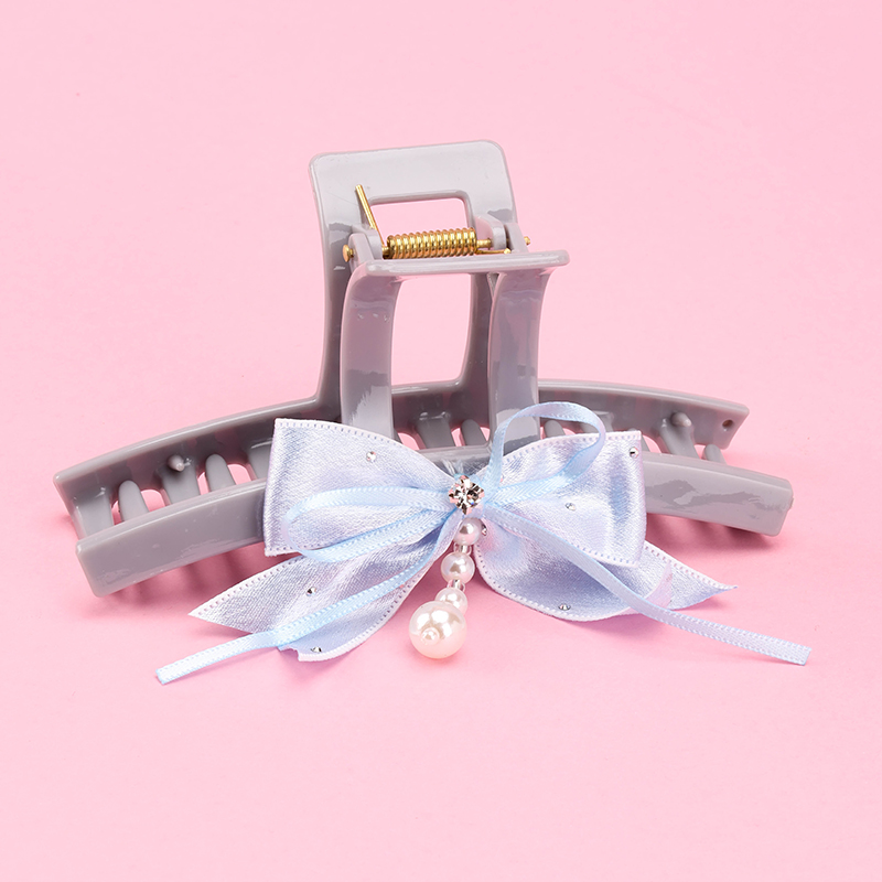 13 cm Bow Accessory Large Hair Claw Clip Plastic 4011801196