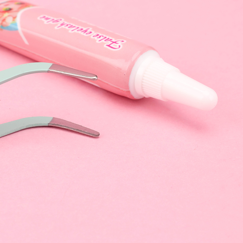 S-642 False Eyelash Glue Tweezers Set Stainless Steel 4030400213