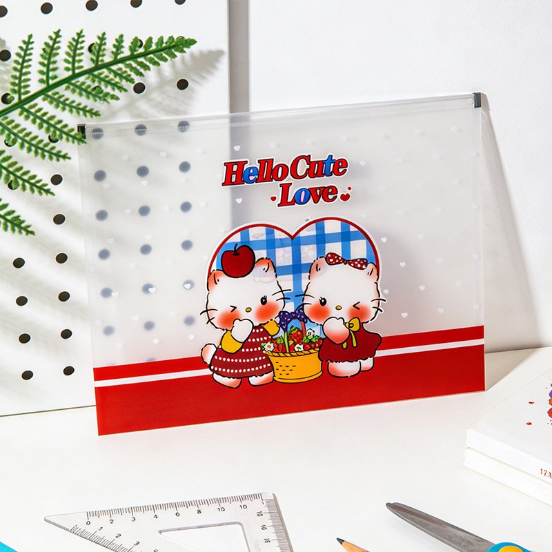 Cute Cat A4 Pull Side Bag