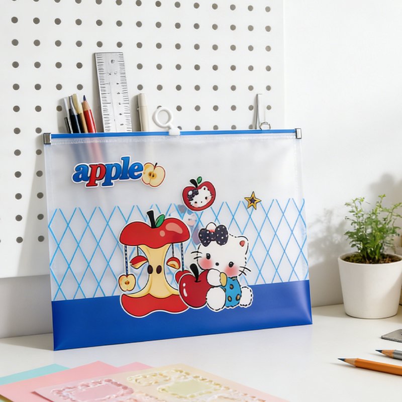 Cute Cat A4 Pull Side Bag