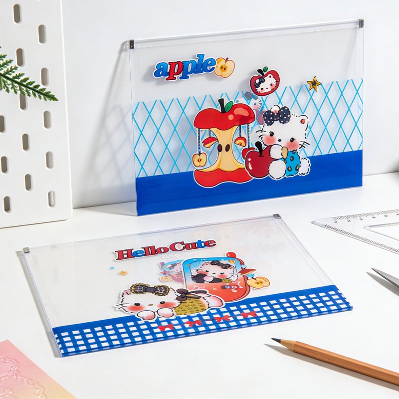 Cute Cat A4 Pull Side Bag