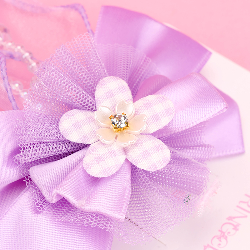 Bow Tassel Ribbon Duckbill Hair Clip
