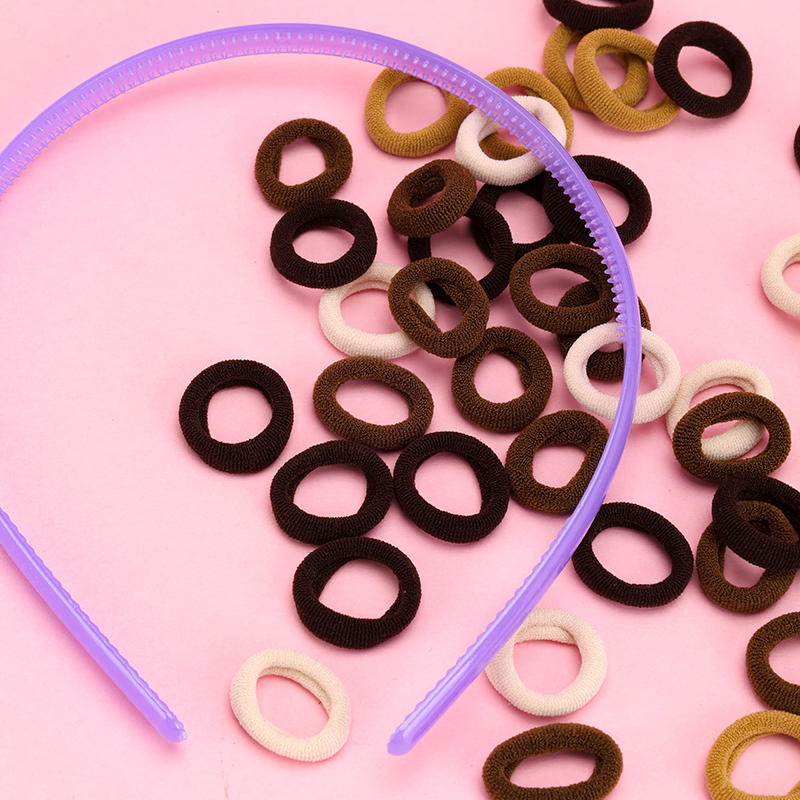 MXM-207 Spandex Polyester Hair Tie Coffee 4012400233