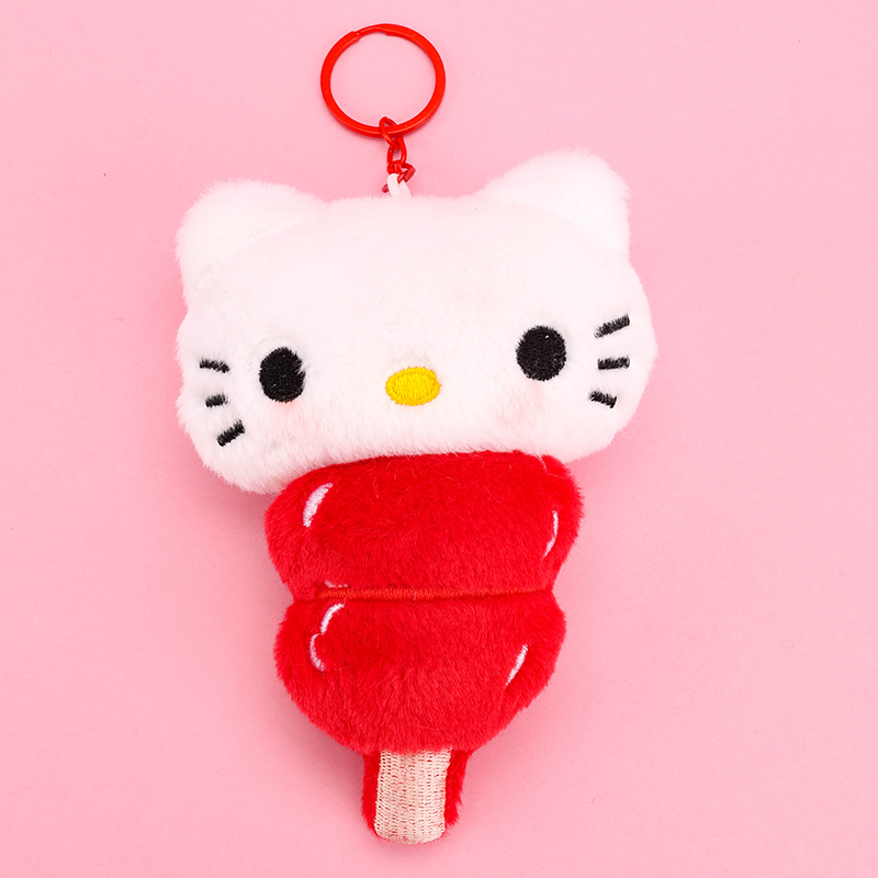 Plush Hello Kitty Sugar Gourd Bag Charm