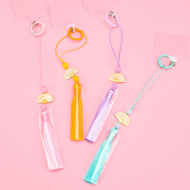 Chinese Tassel Pendant Bag Charm