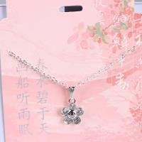 TL558点钻小花项链 3