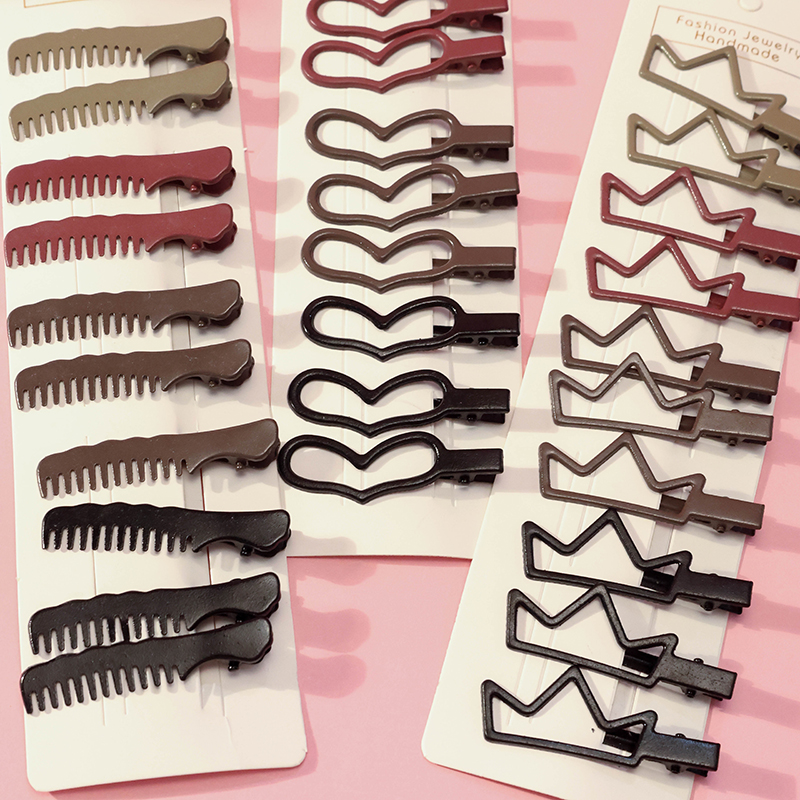 10-Piece Simple Duckbill Clip
