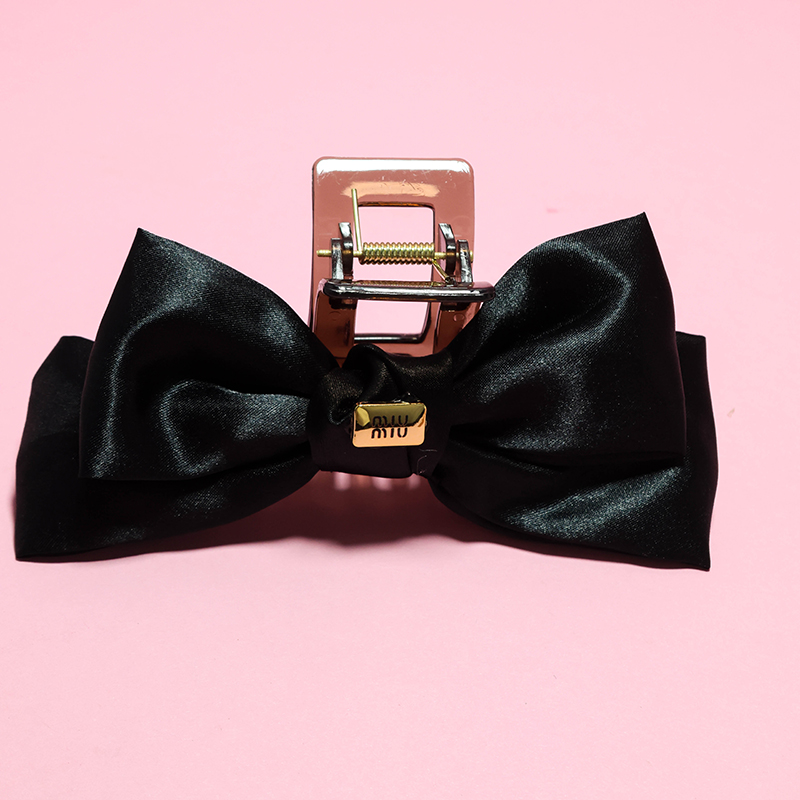 13 cm Plastic Large Bow Hair Claw Clip 4011801217