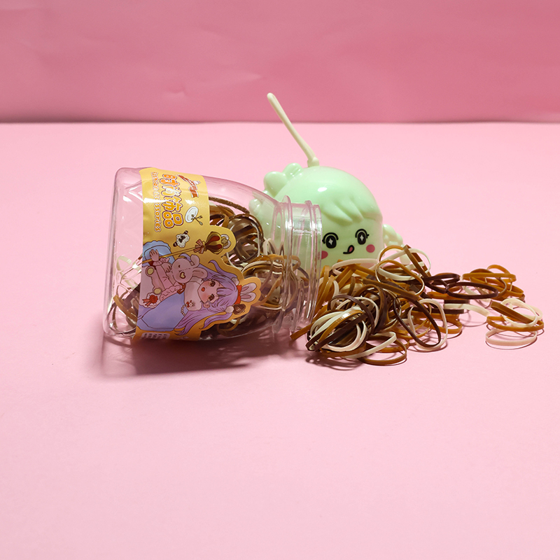 MXM-213 TPU Disposable Hair Tie Curry Color 4013000315
