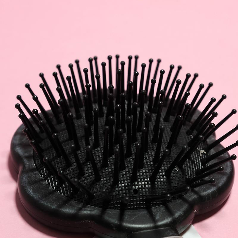 998 Flower Cushion Mirror Comb