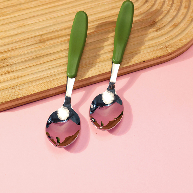 Jiale Large Pointy Stainless Steel Spoon