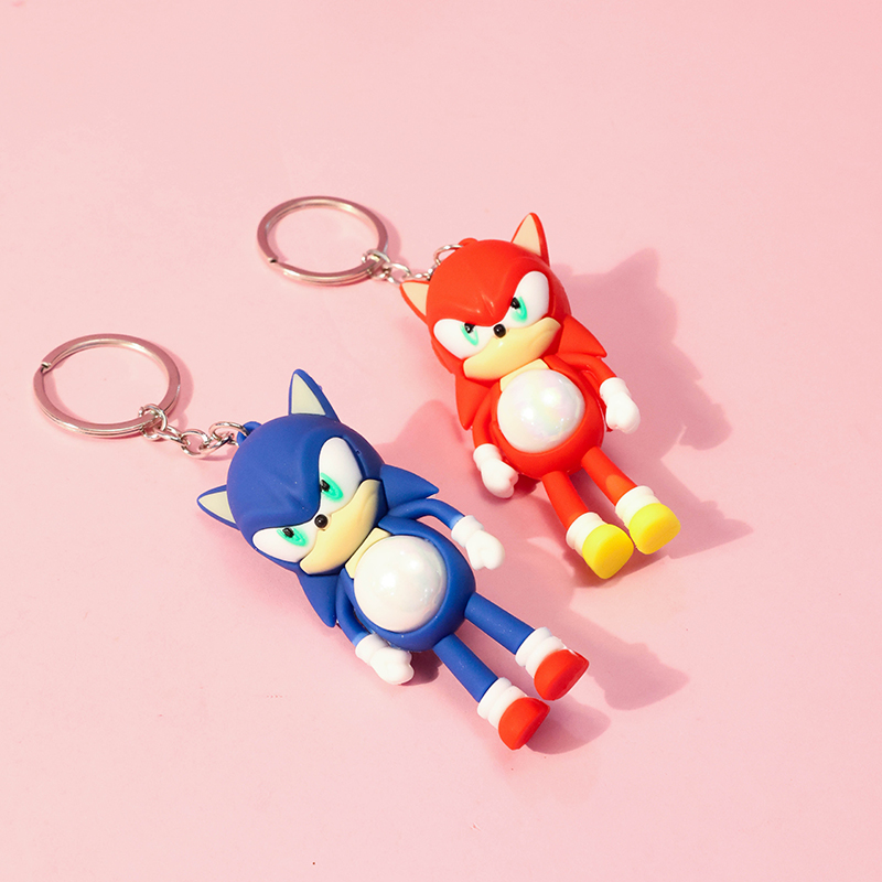 Sonic Light-Up Bag Charm