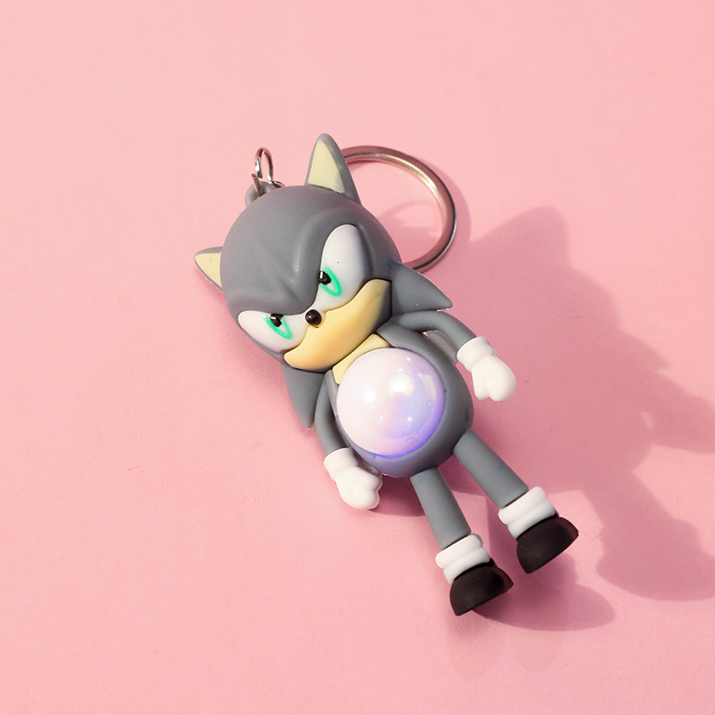 Sonic Light-Up Bag Charm