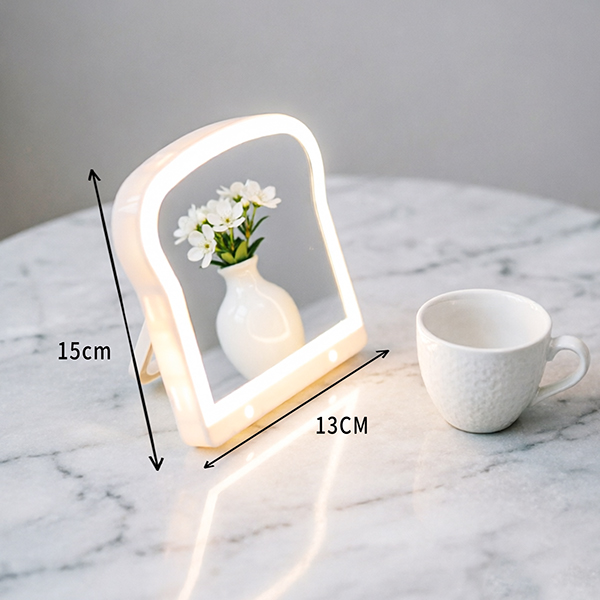 1602 Toast Light Up Mirror PP Glass 102070045