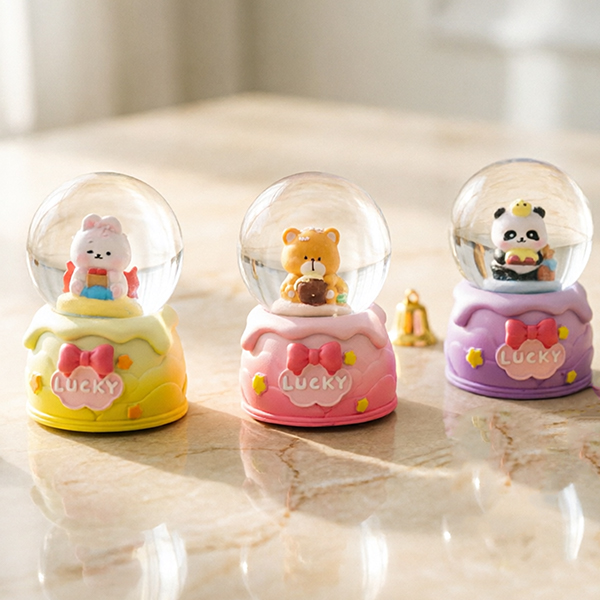Cute Pet Foodie Snow Globe